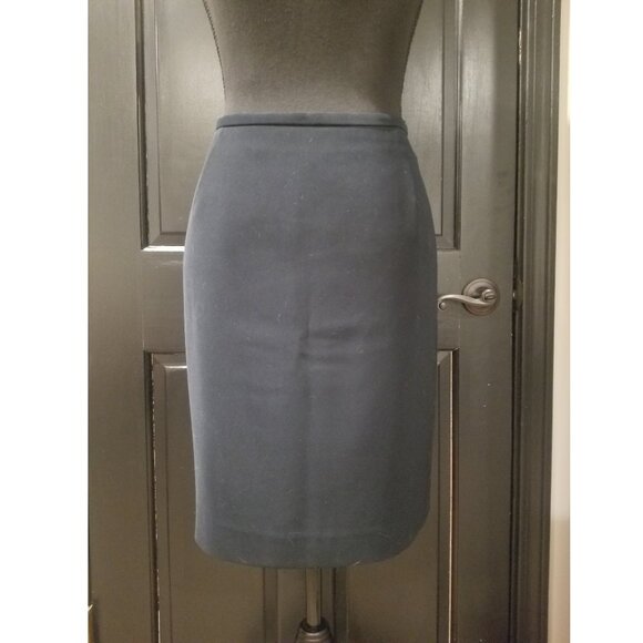 Navy Blue Skirt & Blazer Suit - Picture 2 of 5